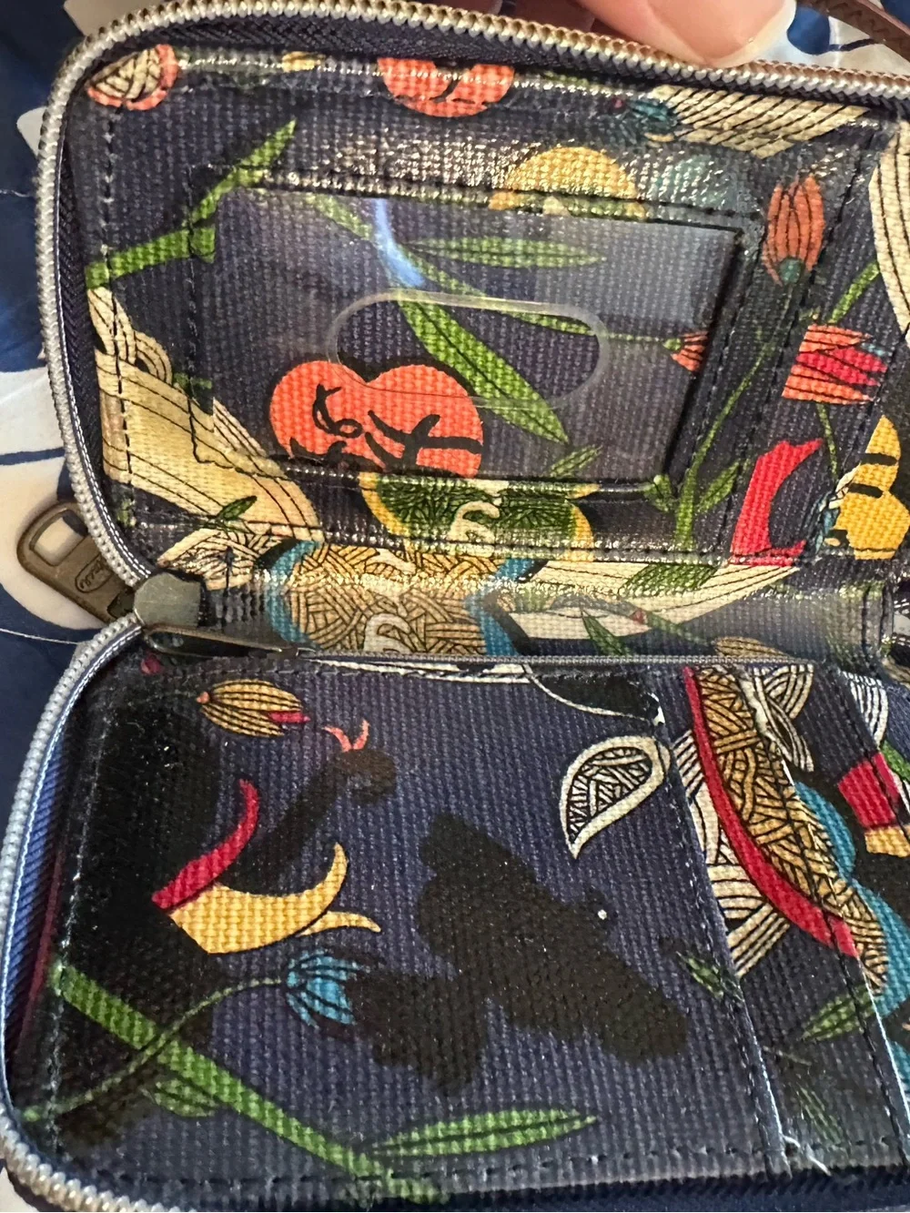 Sakroots Floral Crossbody Phone Bag - Navy Multicolor